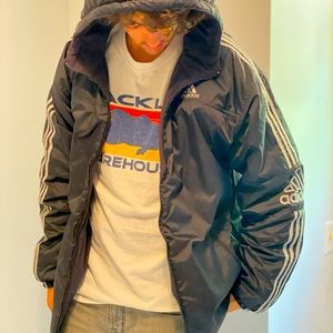 Men’s Adidas reversible jacket